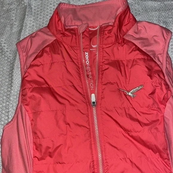 Zero Restriction Tess Vest Womens Primaloft Dual Direction Zipper Pink Sz M - Picture 6 of 11